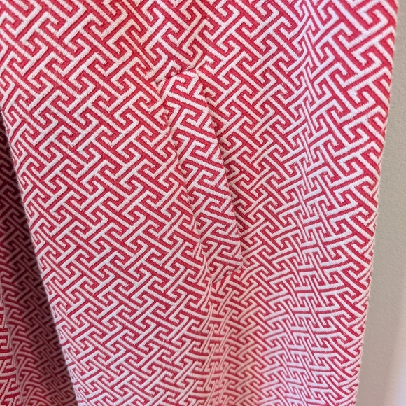 Tyler Boe Pink and White Geometric Dress - Picture 4 of 11